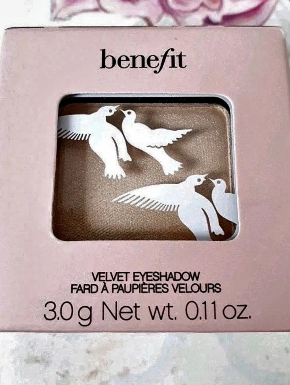 benefit Velvet Eyeshadow Pink & Brown NWT